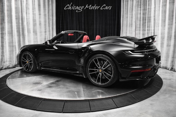 Used 2022 Porsche 911 Turbo S Cabriolet Sportdesign Package ANRKY Wheels IPE Exhaust Carbon Fiber PCCB Full PPF for sale Sold at Chicago Motor Cars in West Chicago IL 60185 6