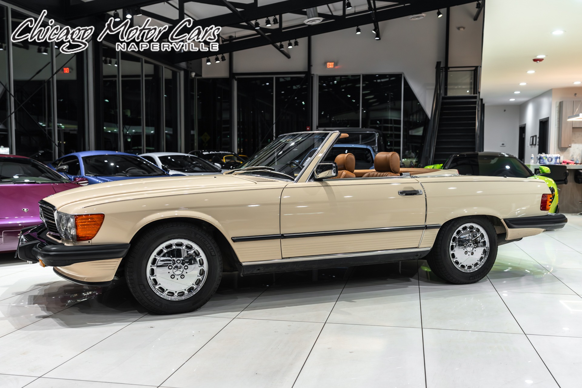 Used 1987 Mercedes-Benz 560 SL Convertible Stunning Color Combo