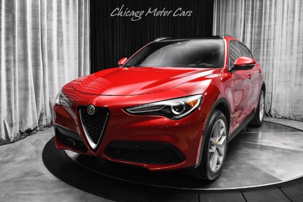 Used 2018 Alfa Romeo Stelvio Ti Sport Driver Assist Static & Dynamic Pkgs! Panoroof! Harmon Kardon Audio for sale Sold at Chicago Motor Cars in West Chicago IL 60185 2