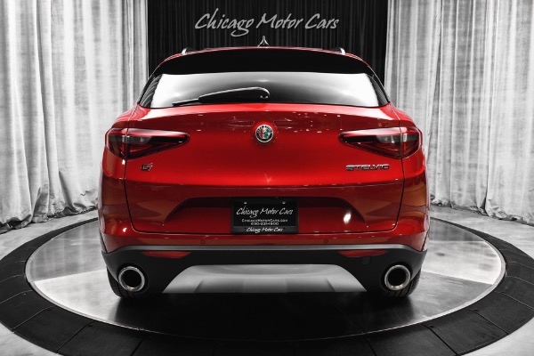Used 2018 Alfa Romeo Stelvio Ti Sport Driver Assist Static & Dynamic Pkgs! Panoroof! Harmon Kardon Audio for sale Sold at Chicago Motor Cars in West Chicago IL 60185 4