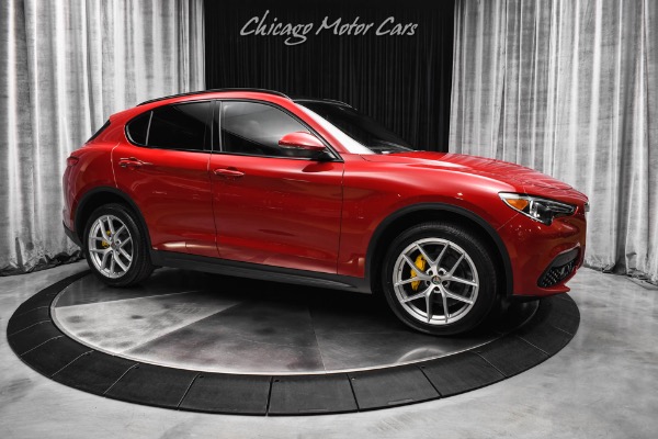 Used 2018 Alfa Romeo Stelvio Ti Sport Driver Assist Static & Dynamic Pkgs! Panoroof! Harmon Kardon Audio for sale Sold at Chicago Motor Cars in West Chicago IL 60185 6