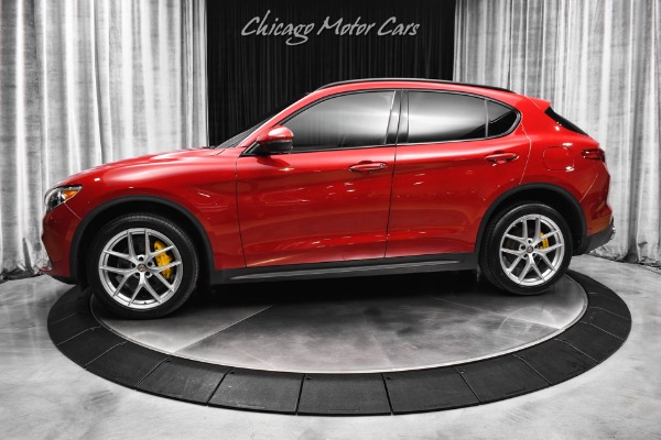 Used 2018 Alfa Romeo Stelvio Ti Sport Driver Assist Static & Dynamic Pkgs! Panoroof! Harmon Kardon Audio for sale Sold at Chicago Motor Cars in West Chicago IL 60185 1