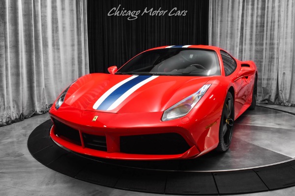 Used 2018 Ferrari 488 GTB $323k+ MSRP $23k Special Options Carbon Racing Seats Transferrable Warranty for sale Sold at Chicago Motor Cars in West Chicago IL 60185 2