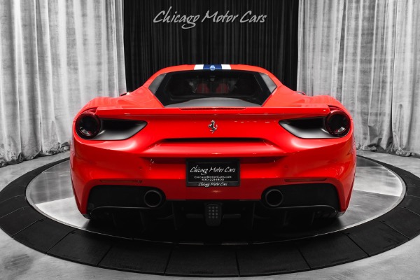 Used 2018 Ferrari 488 GTB $323k+ MSRP $23k Special Options Carbon Racing Seats Transferrable Warranty for sale Sold at Chicago Motor Cars in West Chicago IL 60185 4