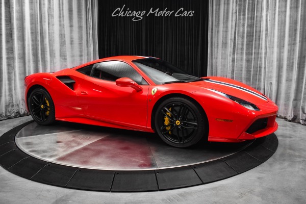 Used 2018 Ferrari 488 GTB $323k+ MSRP $23k Special Options Carbon Racing Seats Transferrable Warranty for sale Sold at Chicago Motor Cars in West Chicago IL 60185 6