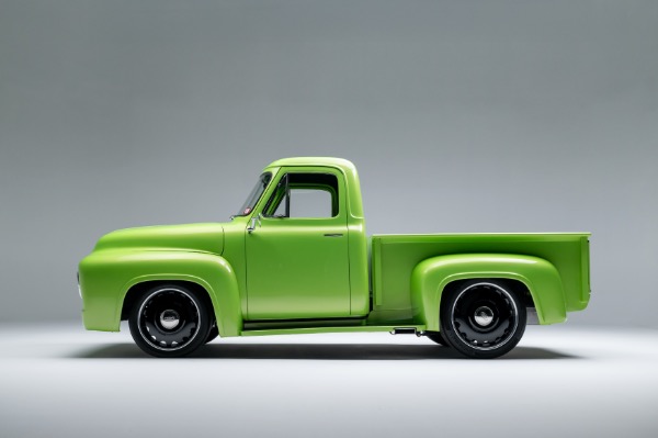 Used 1955 Ford F100 Pickup Restomod Gen 2 Coyote INCREDIBLE Build FULL Rotisserie Restored for sale Sold at Chicago Motor Cars in West Chicago IL 60185 2