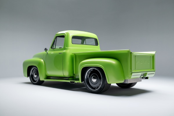 Used 1955 Ford F100 Pickup Restomod Gen 2 Coyote INCREDIBLE Build FULL Rotisserie Restored for sale Sold at Chicago Motor Cars in West Chicago IL 60185 3