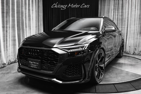 Used 2022 Audi RS Q8 4.0T Quattro HUGE MSRP Carbon Optics B&O Surround Sound Loaded for sale Sold at Chicago Motor Cars in West Chicago IL 60185 2