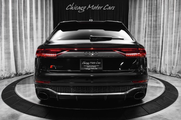 Used 2022 Audi RS Q8 4.0T Quattro HUGE MSRP Carbon Optics B&O Surround Sound Loaded for sale Sold at Chicago Motor Cars in West Chicago IL 60185 4
