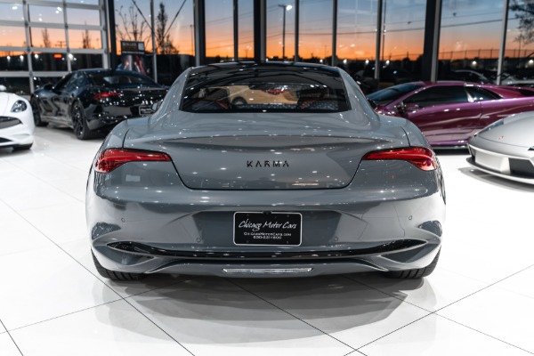 Used 2025 Karma Revero Hybrid Sedan BRAND NEW Pacifico Grey KarPilot Assist MSRP $173K+ for sale $101,800 at Chicago Motor Cars in West Chicago IL 60185 3
