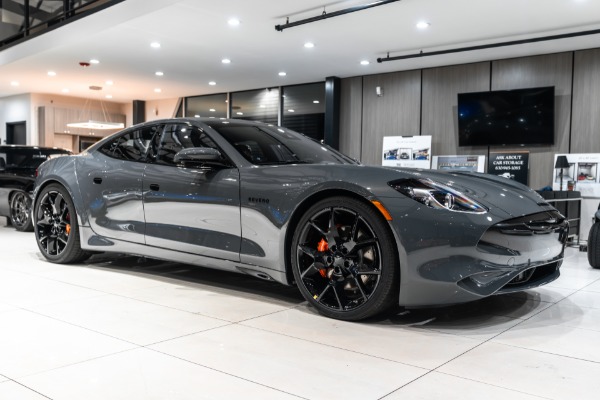 Used 2025 Karma Revero Hybrid Sedan BRAND NEW Pacifico Grey KarPilot Assist MSRP $173K+ for sale $101,800 at Chicago Motor Cars in West Chicago IL 60185 5