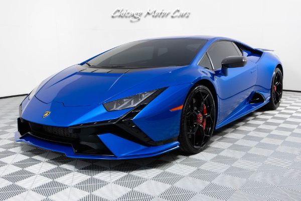 Used 2023 Lamborghini Huracan Tecnica Only 4,852 Miles! LIKE NEW!! Carbon Fiber Bonnet! Front End PPF! for sale Sold at Chicago Motor Cars in West Chicago IL 60185 6