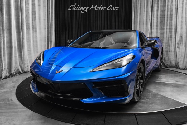 Used 2021 Chevrolet Corvette Coupe Stingray Only 7k Miles! Elkhart Blue! GT Bucket Seats! LOADED for sale Sold at Chicago Motor Cars in West Chicago IL 60185 2