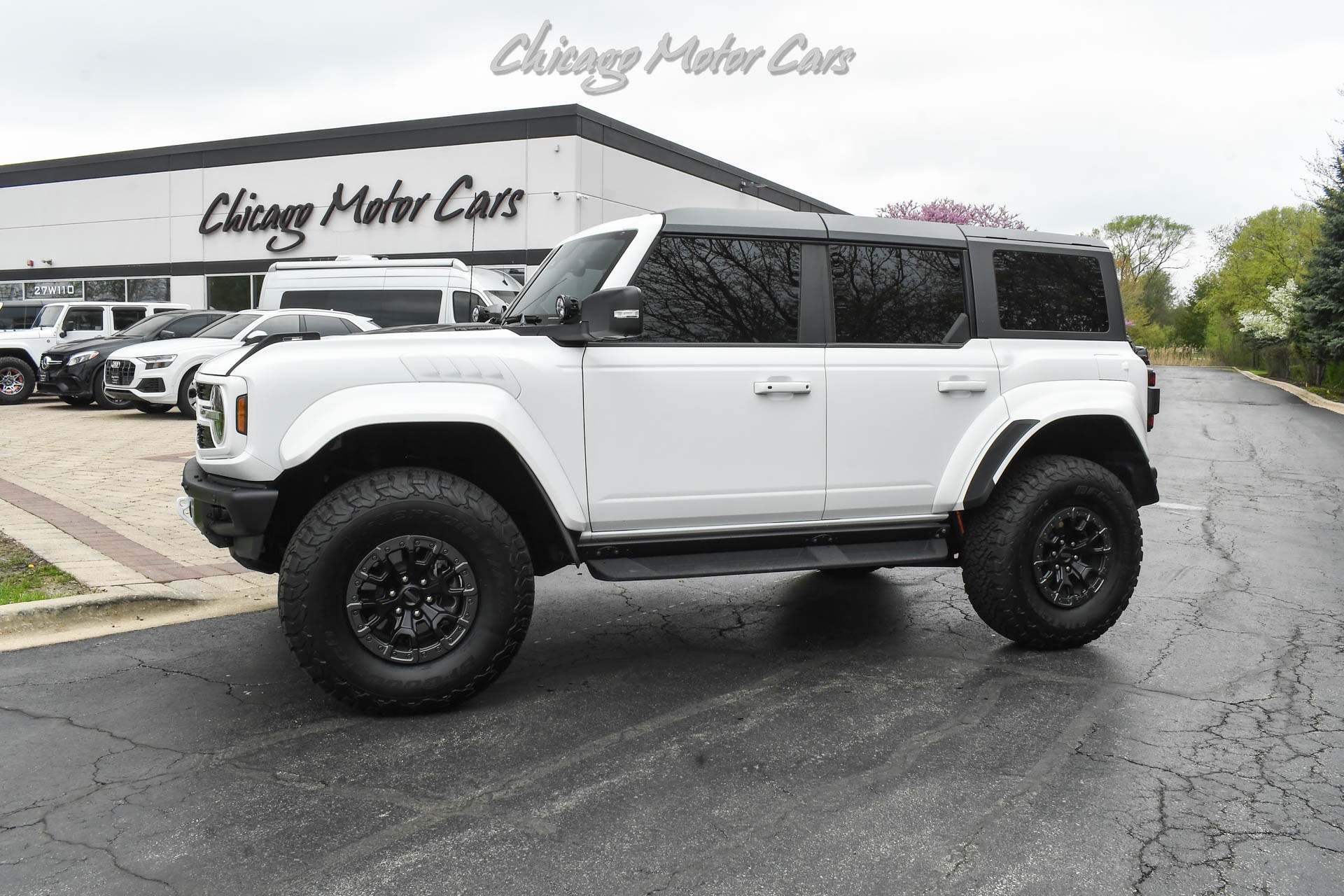 Used 2023 Ford Bronco Raptor Advanced! Full Stealth PPF! Beadlock Wheels! Leather/Suede Seats! for sale Sold at Chicago Motor Cars in West Chicago IL 60185 1