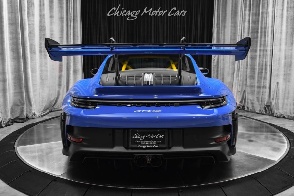 Used 2024 Porsche 911 GT3 RS Weissach PTS Maritime Blue Only 2600 Miles Full Paint Protection Film HREs DUNDON Ex for sale Sold at Chicago Motor Cars in West Chicago IL 60185 4