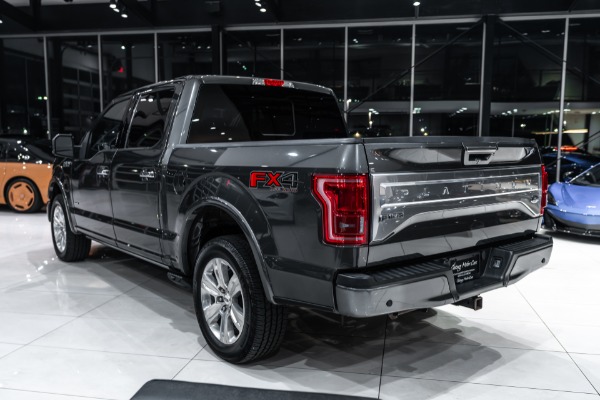 Used 2016 Ford F-150 Platinum SuperCrew Pickup Tech Pkg! Dual Moonroof! FX4 Pkg! MSRP $63K+! for sale Sold at Chicago Motor Cars in West Chicago IL 60185 2