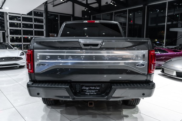 Used 2016 Ford F-150 Platinum SuperCrew Pickup Tech Pkg! Dual Moonroof! FX4 Pkg! MSRP $63K+! for sale Sold at Chicago Motor Cars in West Chicago IL 60185 3