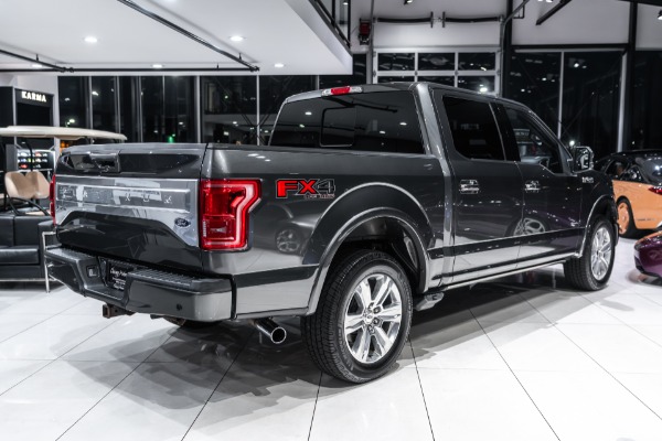 Used 2016 Ford F-150 Platinum SuperCrew Pickup Tech Pkg! Dual Moonroof! FX4 Pkg! MSRP $63K+! for sale Sold at Chicago Motor Cars in West Chicago IL 60185 4