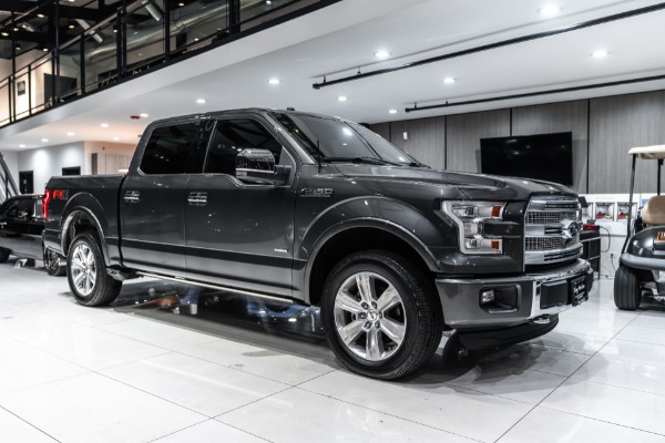 Used 2016 Ford F-150 Platinum SuperCrew Pickup Tech Pkg! Dual Moonroof! FX4 Pkg! MSRP $63K+! for sale Sold at Chicago Motor Cars in West Chicago IL 60185 5