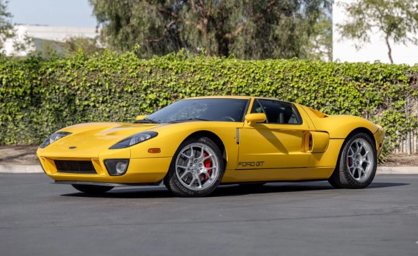 Used 2005 Ford GT No Stripe Yellow RARE GT40 BBS Wheels McIntosh Painted Brake Calipers for sale Sold at Chicago Motor Cars in West Chicago IL 60185 1