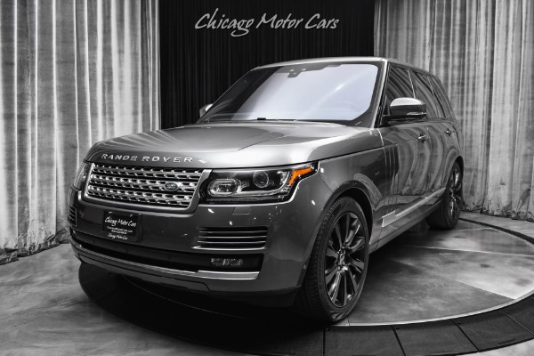 Used 2017 Land Rover Range Rover HSE Td6 Rare Diesel Model Panoramic Roof Meridian Sound Serviced for sale Sold at Chicago Motor Cars in West Chicago IL 60185 2
