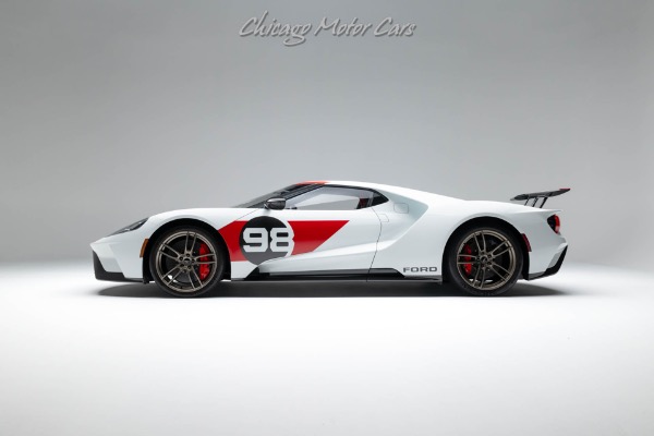 Used 2021 Ford GT 66 Heritage Edition VIN #00098 Car #98 RARE Collector Quality MSRP $717,850+ FULL PPF for sale Sold at Chicago Motor Cars in West Chicago IL 60185 4