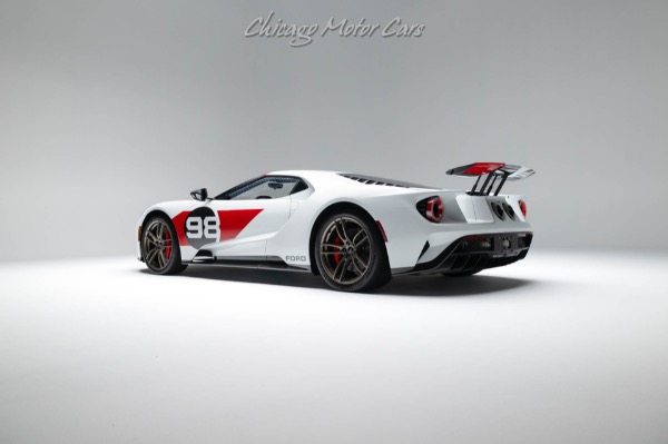 Used 2021 Ford GT 66 Heritage Edition VIN #00098 Car #98 RARE Collector Quality MSRP $717,850+ FULL PPF for sale Sold at Chicago Motor Cars in West Chicago IL 60185 5