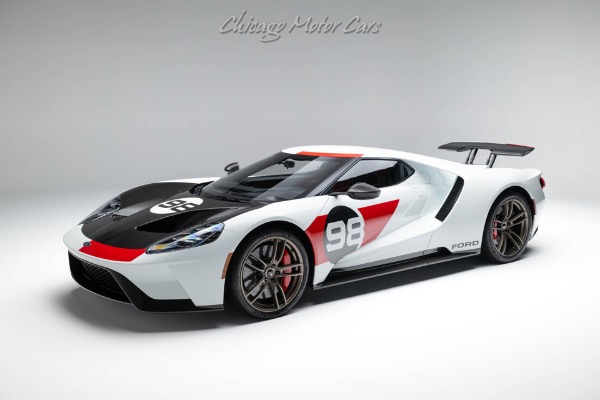 Used 2021 Ford GT 66 Heritage Edition VIN #00098 Car #98 RARE Collector Quality MSRP $717,850+ FULL PPF for sale Sold at Chicago Motor Cars in West Chicago IL 60185 1