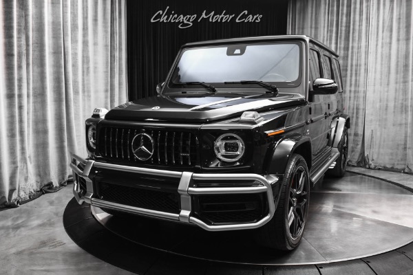 Used 2021 Mercedes-Benz G63 AMG Platinum Black Metallic! Exclusive Interior Package Plus! Carbon Fiber Trim for sale Sold at Chicago Motor Cars in West Chicago IL 60185 2