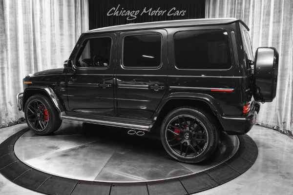 Used 2021 Mercedes-Benz G63 AMG Platinum Black Metallic! Exclusive Interior Package Plus! Carbon Fiber Trim for sale Sold at Chicago Motor Cars in West Chicago IL 60185 3