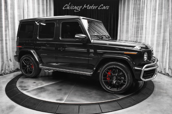 Used 2021 Mercedes-Benz G63 AMG Platinum Black Metallic! Exclusive Interior Package Plus! Carbon Fiber Trim for sale Sold at Chicago Motor Cars in West Chicago IL 60185 6