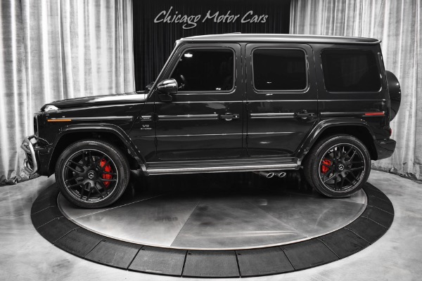 Used 2021 Mercedes-Benz G63 AMG Platinum Black Metallic! Exclusive Interior Package Plus! Carbon Fiber Trim for sale Sold at Chicago Motor Cars in West Chicago IL 60185 1