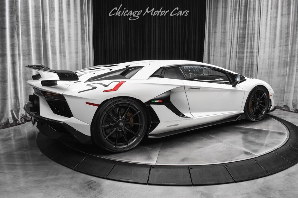 Used 2019 Lamborghini Aventador LP770-4 SVJ Coupe Only 8k Miles! Carbon Fiber Forged Strasse Wheels Upgraded Exhaust for sale Sold at Chicago Motor Cars in West Chicago IL 60185 5