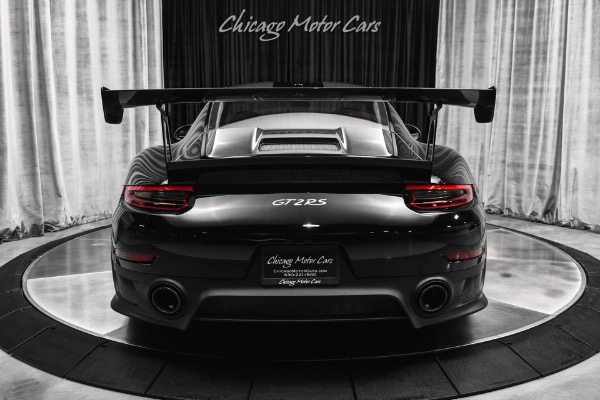 Used 2018 Porsche 911 GT2 RS Weissach Package Only 600 Miles Front Axle Lift! Sport Chrono! FULL PPF for sale Sold at Chicago Motor Cars in West Chicago IL 60185 4