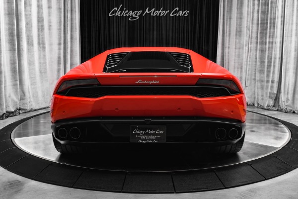 Used 2015 Lamborghini Huracan LP610-4 AWD Coupe  Only 9K Miles! Sportivo Interior Rosso Mars for sale Sold at Chicago Motor Cars in West Chicago IL 60185 4