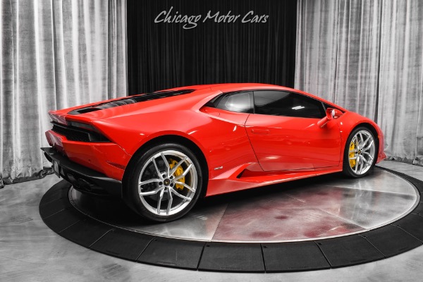 Used 2015 Lamborghini Huracan LP610-4 AWD Coupe  Only 9K Miles! Sportivo Interior Rosso Mars for sale Sold at Chicago Motor Cars in West Chicago IL 60185 5