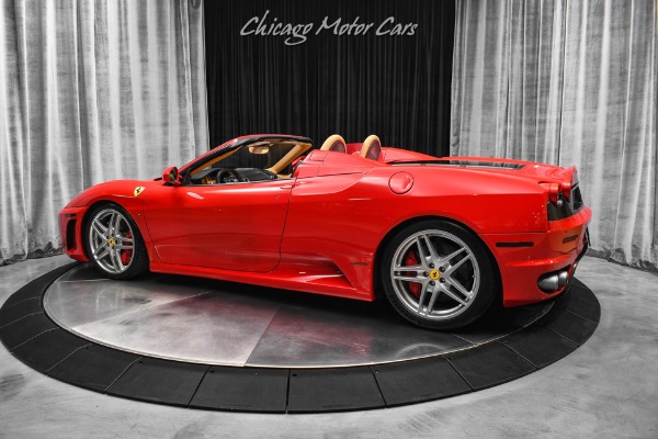 Used 2008 Ferrari F430 Spider Fully Serviced Carbon Fiber Red/Tan! 90% Clutch life! LOADED for sale Sold at Chicago Motor Cars in West Chicago IL 60185 3
