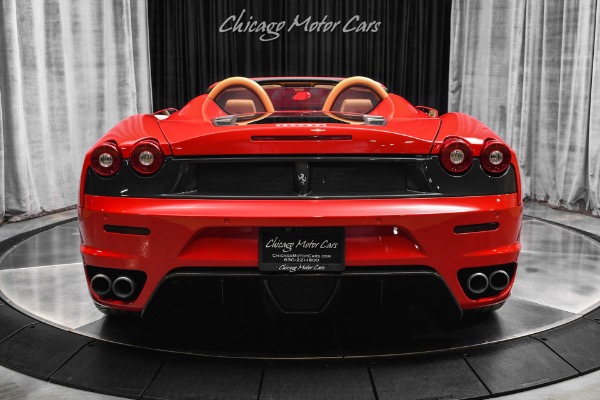 Used 2008 Ferrari F430 Spider Fully Serviced Carbon Fiber Red/Tan! 90% Clutch life! LOADED for sale Sold at Chicago Motor Cars in West Chicago IL 60185 4