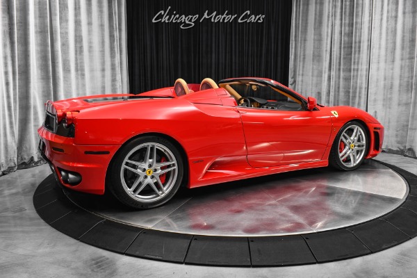 Used 2008 Ferrari F430 Spider Fully Serviced Carbon Fiber Red/Tan! 90% Clutch life! LOADED for sale Sold at Chicago Motor Cars in West Chicago IL 60185 5