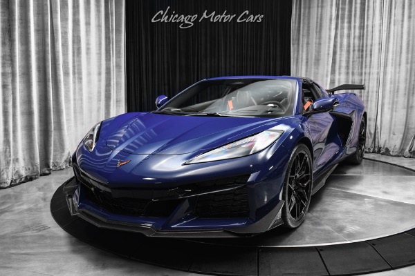 Used 2025 Chevrolet Corvette Z06 2LZ Coupe ONLY 900 Miles $14K+ Carbon Roof, Interior, & Aero Packages! for sale Sold at Chicago Motor Cars in West Chicago IL 60185 2