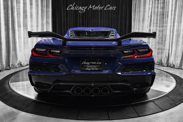Used 2025 Chevrolet Corvette Z06 2LZ Coupe ONLY 900 Miles $14K+ Carbon Roof, Interior, & Aero Packages! for sale Sold at Chicago Motor Cars in West Chicago IL 60185 4
