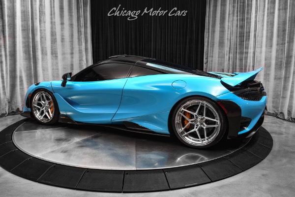 Used 2021 McLaren 765LT MSO Fistral Blue! Huge $463k+ MSRP! Carbon Fiber Pack 1,2 &3 Upgrades for sale Sold at Chicago Motor Cars in West Chicago IL 60185 3