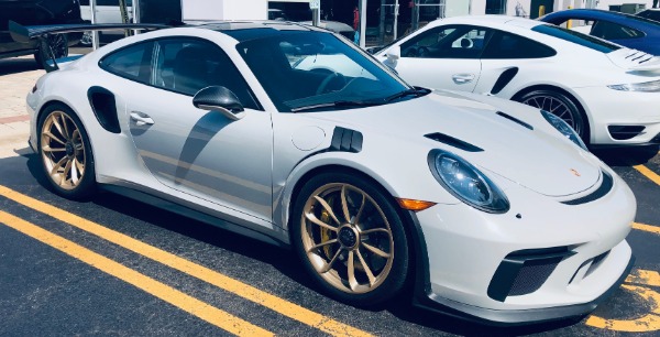 Used 2019 Porsche 911 GT3 RS! Weissach! Rare Painted CF hood! PCCB! Decal Delete! for sale Sold at Chicago Motor Cars in West Chicago IL 60185 2