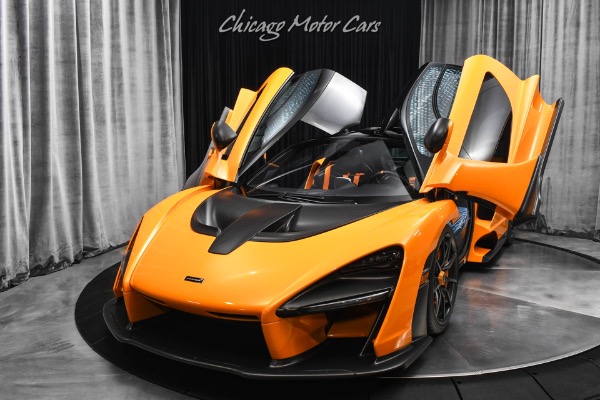 Used 2019 McLaren Senna Only 1300 Miles Serviced Carbon Fiber Highly Optioned FULL PPF for sale Sold at Chicago Motor Cars in West Chicago IL 60185 2