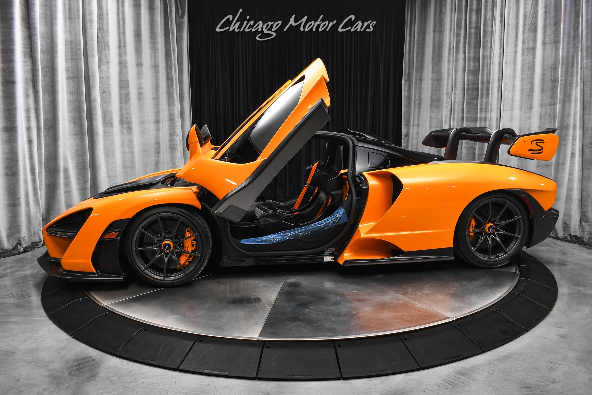 Used 2019 McLaren Senna Only 1300 Miles Serviced Carbon Fiber Highly Optioned FULL PPF for sale Sold at Chicago Motor Cars in West Chicago IL 60185 1