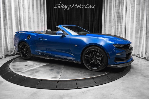 Used 2019 Chevrolet Camaro 2SS Convertible! Riverside Blue Metallic! Corsa Exhaust! Tons of Carbon Fiber! for sale Sold at Chicago Motor Cars in West Chicago IL 60185 6