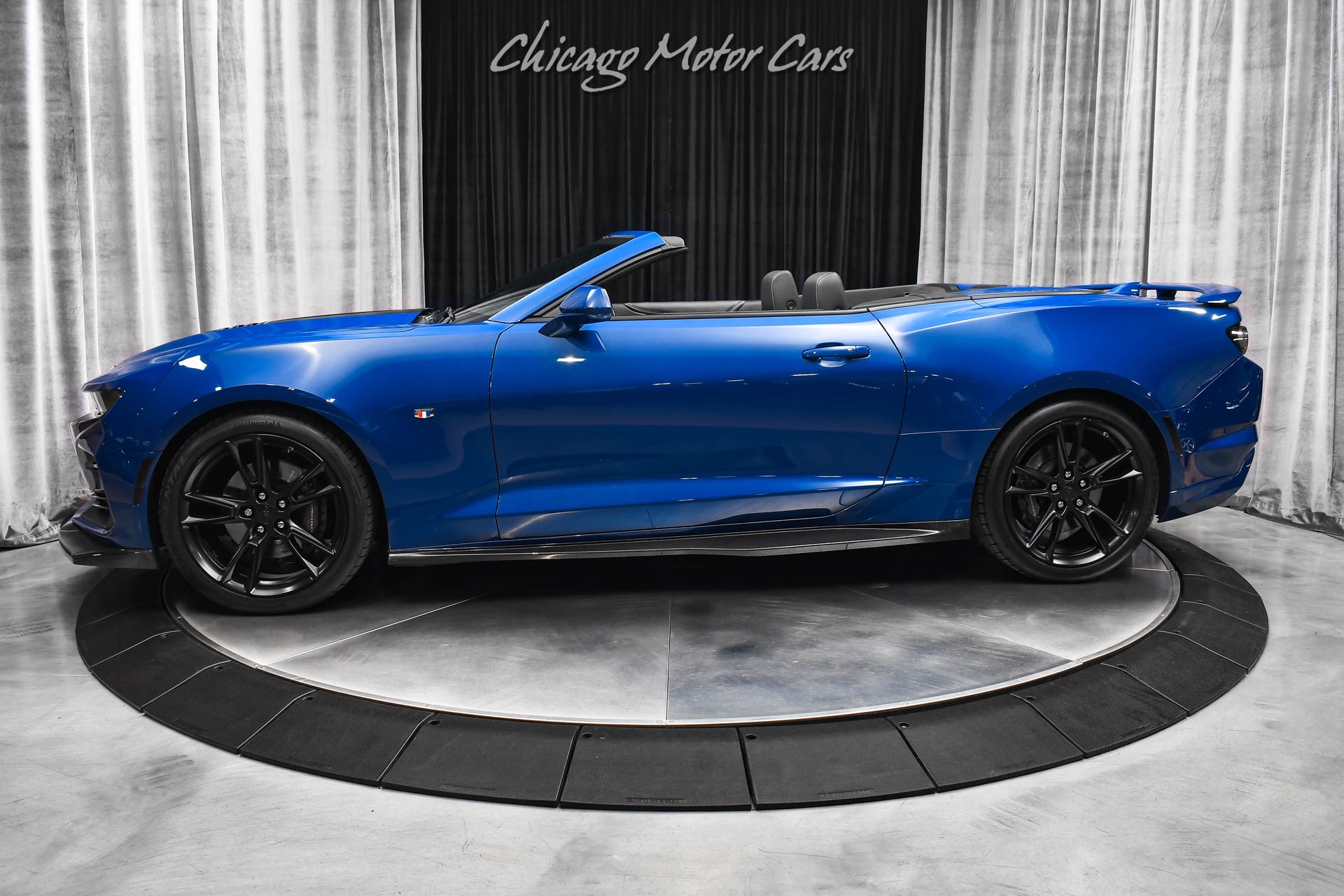 Used 2019 Chevrolet Camaro 2SS Convertible! Riverside Blue Metallic! Corsa Exhaust! Tons of Carbon Fiber! for sale Sold at Chicago Motor Cars in West Chicago IL 60185 1