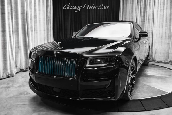 Used 2022 Rolls-Royce Black Badge Ghost MSRP $477,825+ LOADED StarLight Front PPF Only 3700 Miles! for sale Sold at Chicago Motor Cars in West Chicago IL 60185 2