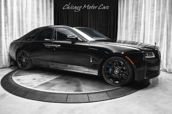 Used 2022 Rolls-Royce Black Badge Ghost MSRP $477,825+ LOADED StarLight Front PPF Only 3700 Miles! for sale Sold at Chicago Motor Cars in West Chicago IL 60185 6