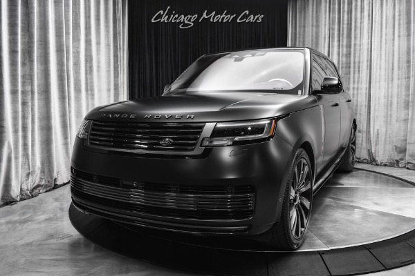 Used 2023 Land Rover Range Rover SV LWB P615 MSRP $260,270+ Full Stealth PPF HARD LOADED Signature Suite for sale Sold at Chicago Motor Cars in West Chicago IL 60185 2